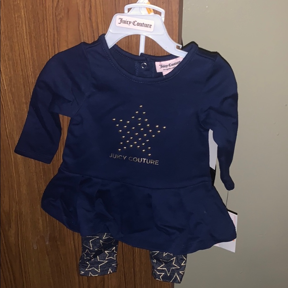 A 2pc pants set Juicy Couture for a girl